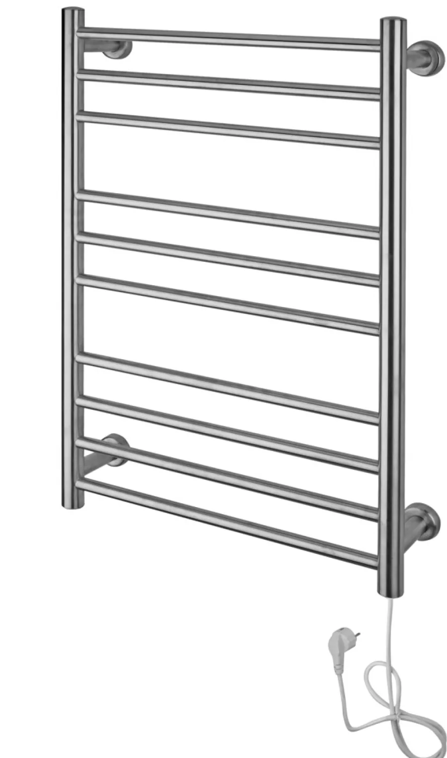 Adora ® elektrisk håndkletørker 77,5 x 50 cm børstet stål | Håndkletørkere