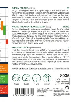 Weibulls Agurk 'Kinesisk slange' | Frø