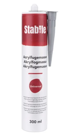 Stabile Akrylfugemasse hvit 300 ml - | Akryl