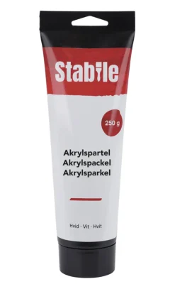 Stabile Akrylsparkel til fine overflater 250g - | Sparkelmasse