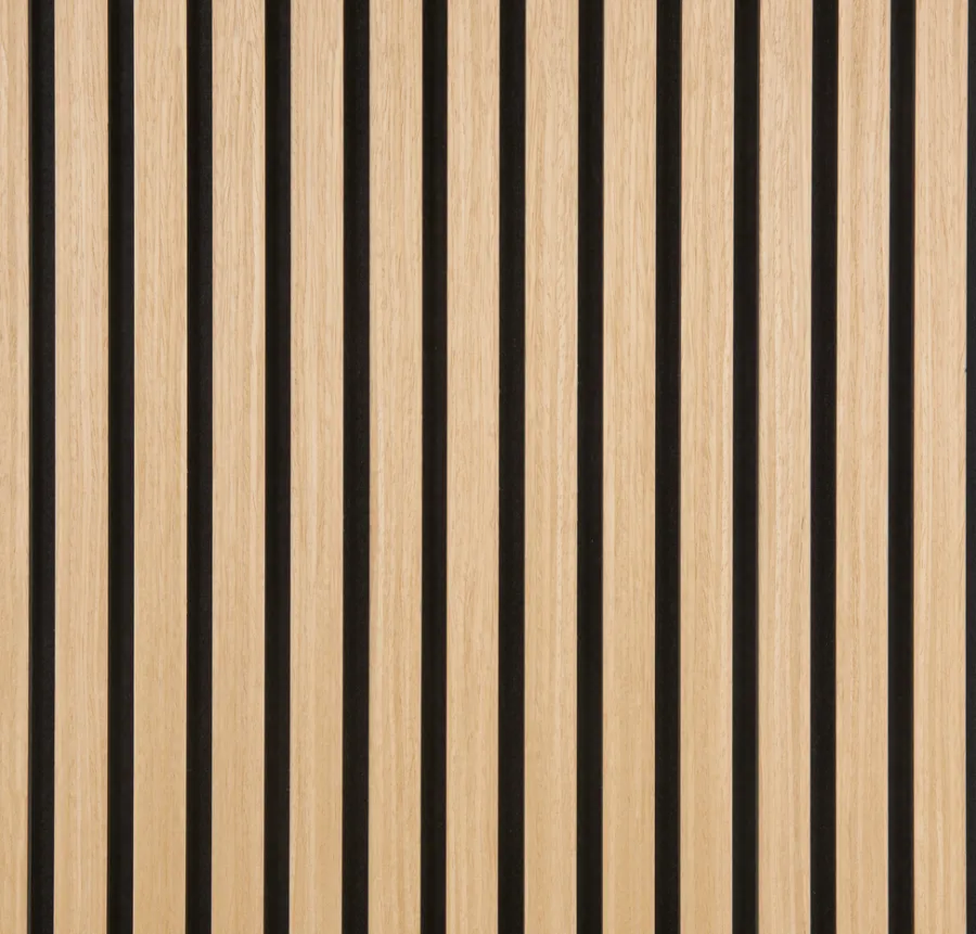 Fibrotech Akustikkpanel Quanti Light Oak 18 x 520 x 2440 mm | Akustikkpanel