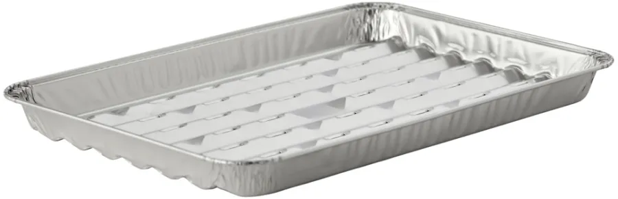 Grillexpert Aluminiumsform med hull 34,2 x 22,8 cm 5 stk. - | Grilltilbehør