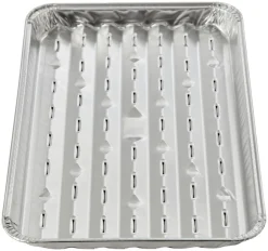 Grillexpert Aluminiumsform med hull 34,2 x 22,8 cm 5 stk. - | Grilltilbehør