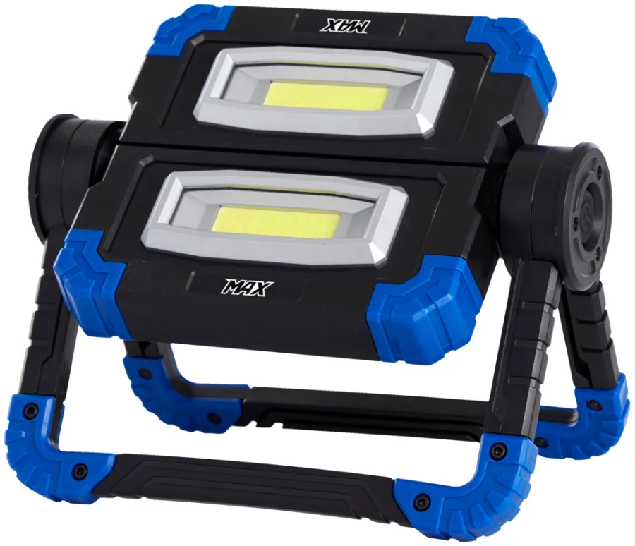 Arbeidslampe LED 2 x 5 W foldbar | Arbeidslamper