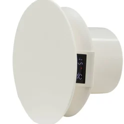 Grad Baderomsvifte m/hygrostat og LED-display - | Ventilasjon