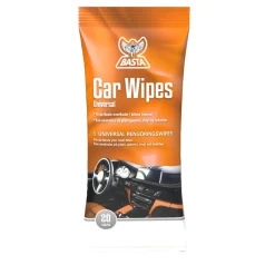 Basta Car Wipes engangskluter Universal 20 stk. | Rengjørings- & Poleringsmidler