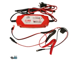 Autozone Batterilader 1-3,5A/6-12V - | Bilbatterier, El-Ladere & Ladekabler