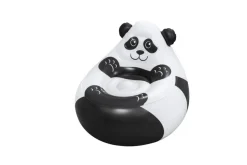 Bestway Cozy Critters oppblåsbar stol – panda | Sesongavslutning|Telt & Campingmøbler