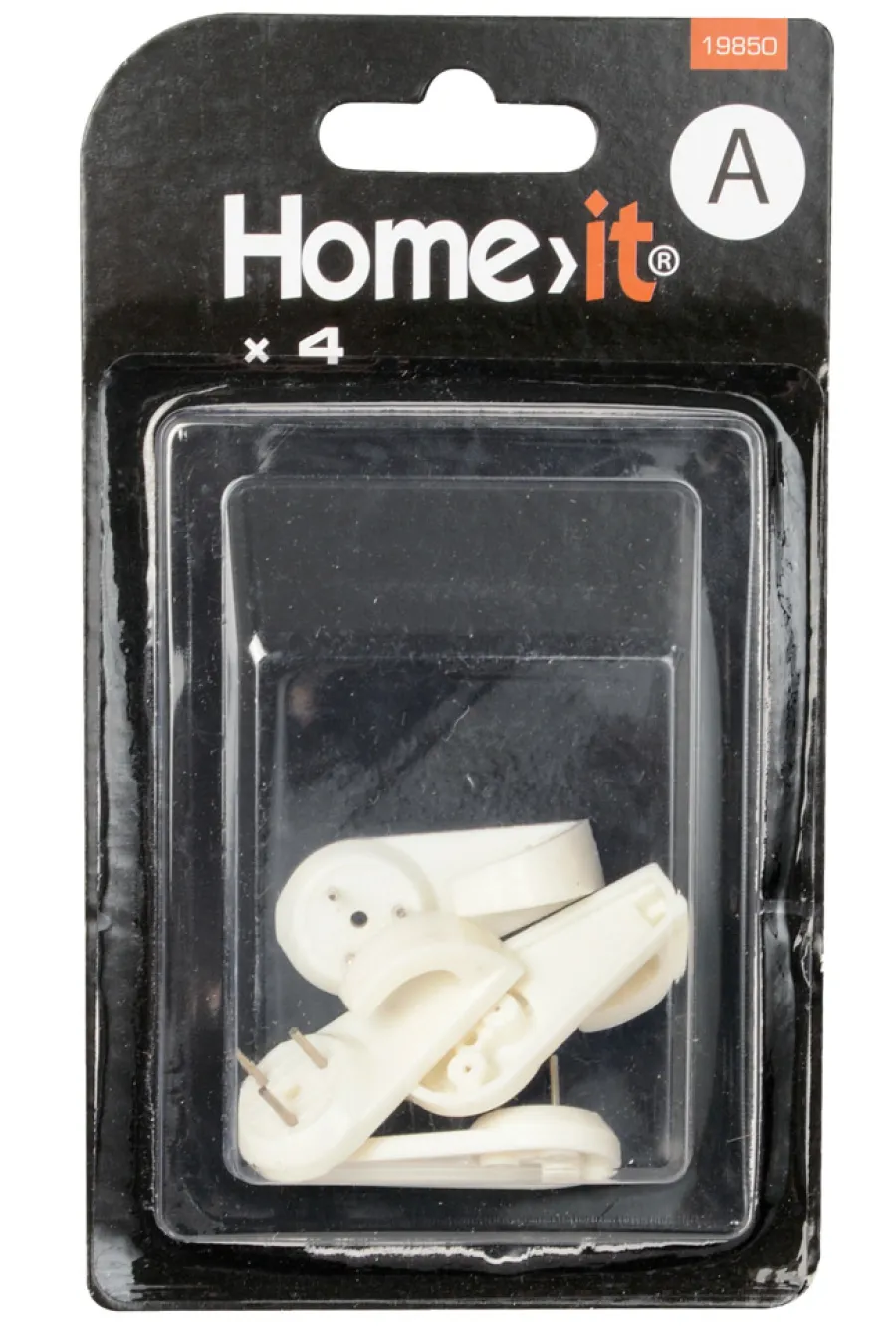 Home it Betongkroker str. L - hvit | Knagger & Knaggrekker