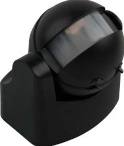 Elworks Bevegelsesensor 180° svart IP44 | Sensorer