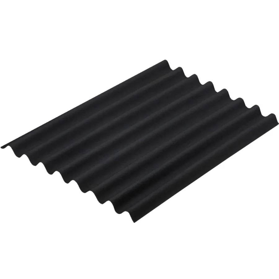 Onduline Bitumen takplate svart 0,76 x 1 meter | Takplater