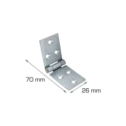 Home it Bladhengsel 26 x 70 mm - 2 stk. | Grep & Hengsler