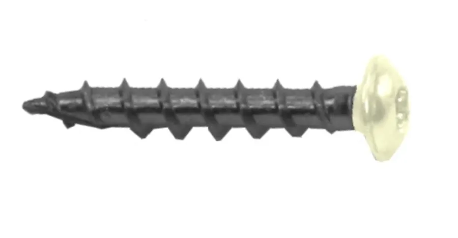 Heco Blikkskrue 4,0 x 25 mm hvit - 25 stk. | Skruer