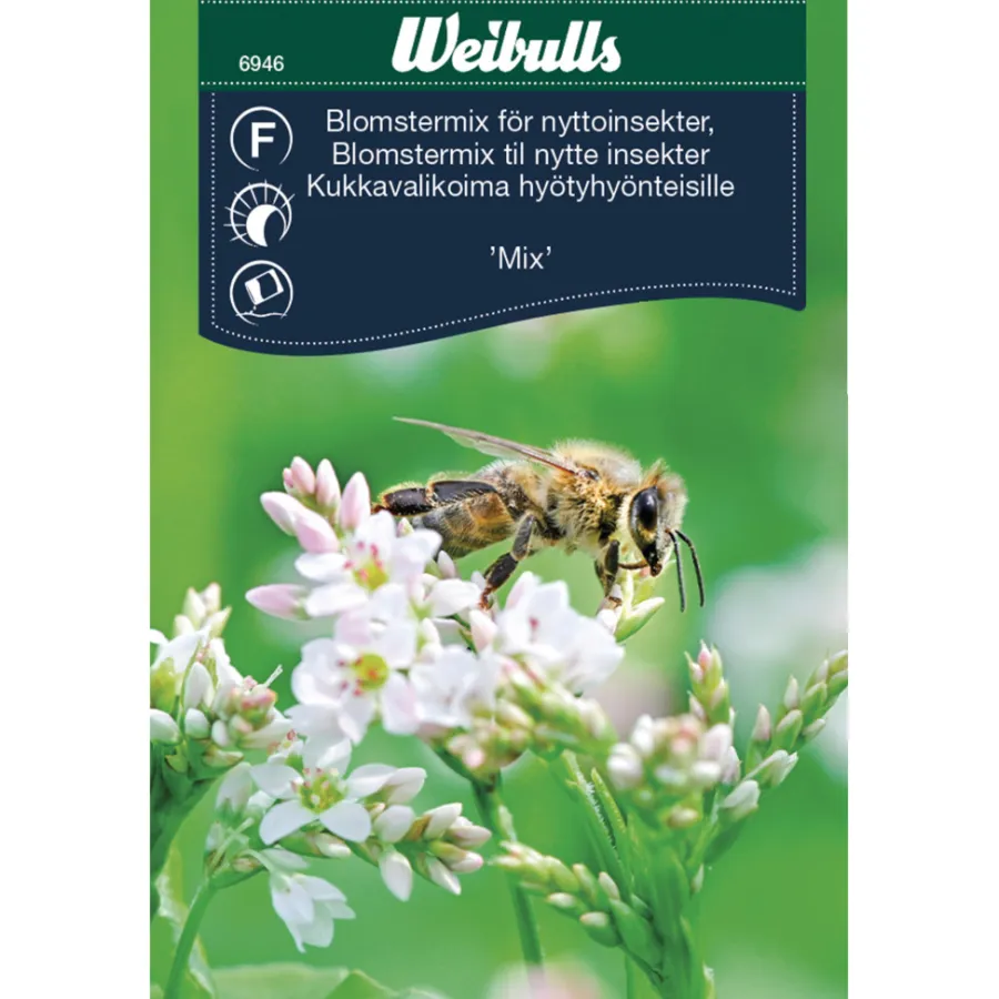 Weibulls Blomstermix til nytteinsekter | Frø