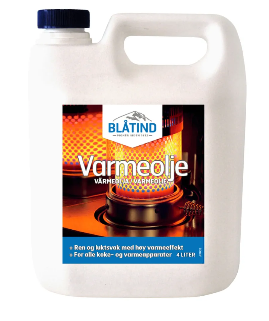 Blåtind Varmeolje 4 liter | Ved & Brensel