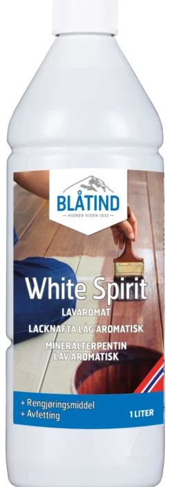 Blåtind White Spirit Lavaromat 1 liter | Øvrige Kjemikalier