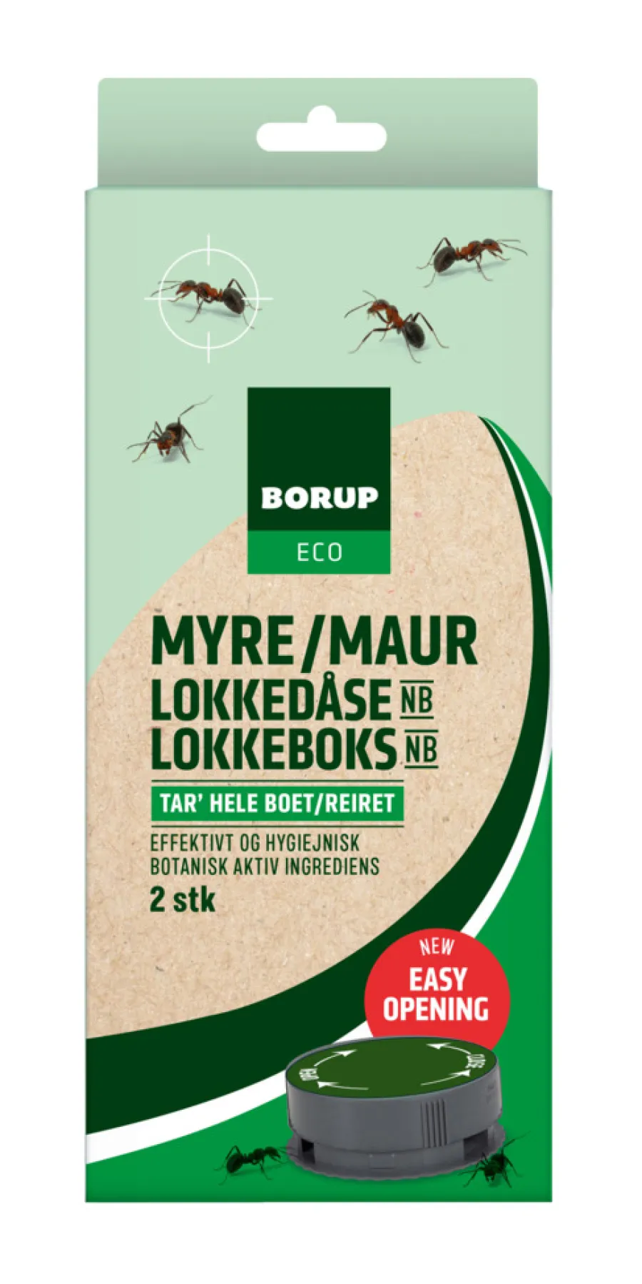 Borup ECO Maurlokkeboks 2 stk. | Insektmidler