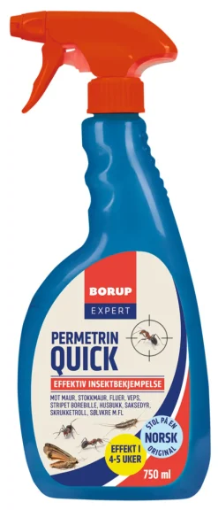 Borup Expert Permetrin Quick 750 ml | Insektmidler