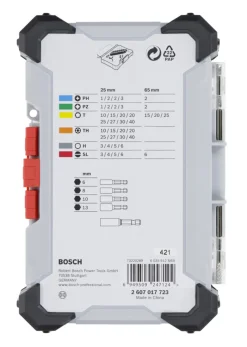 Bosch ExtraHard bitssett 43 deler | Bor & Bits