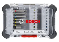 Bosch ExtraHard bitssett 43 deler | Bor & Bits