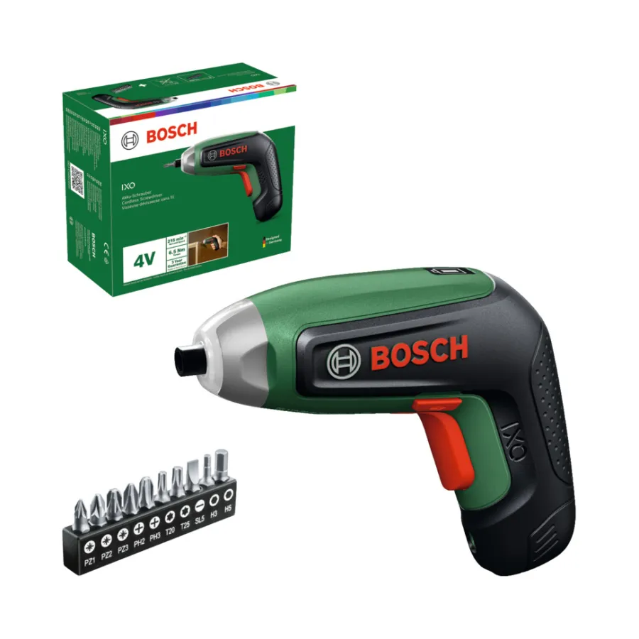 Bosch IXO 8 Basic akku skrutrekker m/bits | Bor- & Skrumaskiner