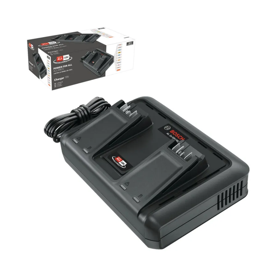 Bosch lader AL 2 x 18V-88 | Tilbehør Til Hagemaskiner