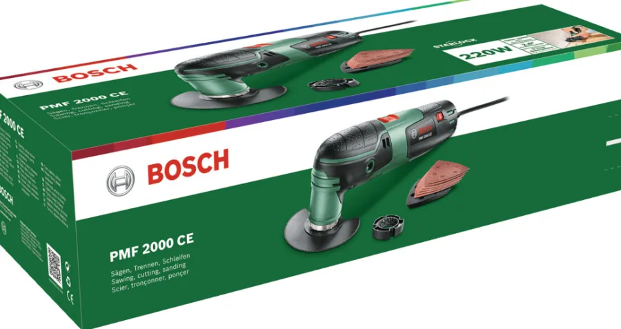 Bosch PMF 200 CE multiverktøy | Polerings- & Slipemaskiner