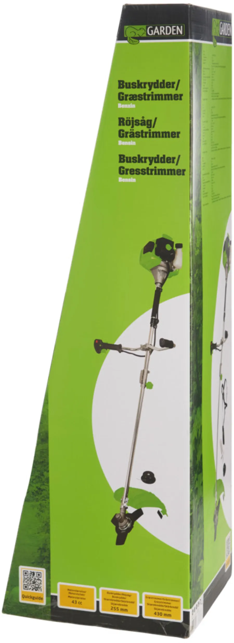 Garden Buskrydder/gresstrimmer 43CC bensin - ® | Ryddesager & Gresstrimmere