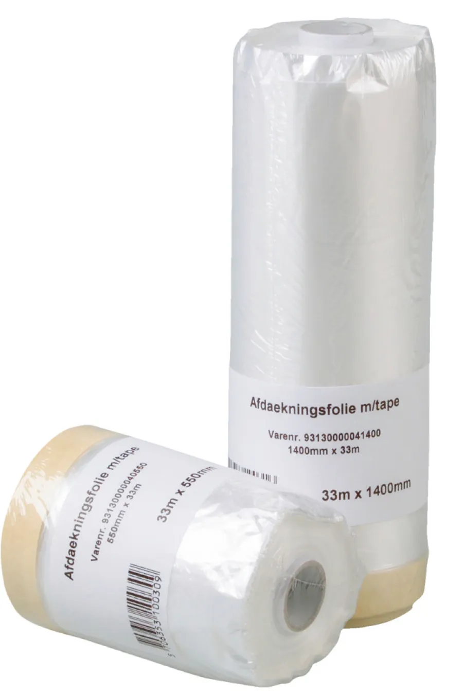 Luxi Dekkfolie med tape 55 cm x 33 meter | Maskering