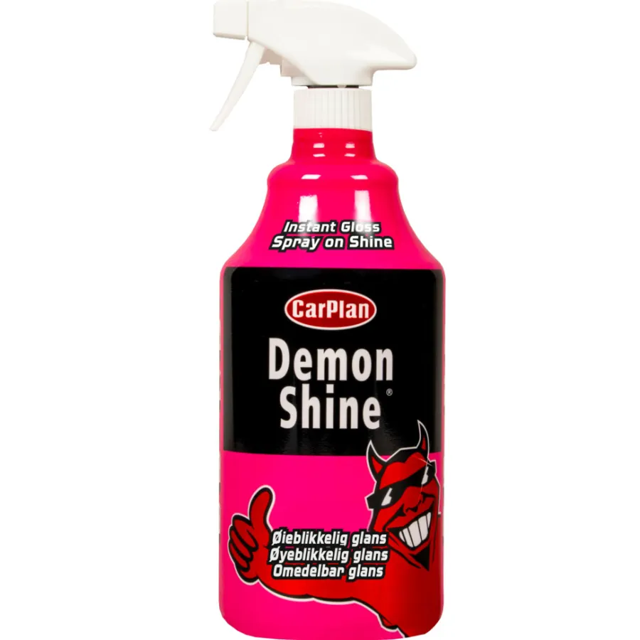 Demon Pour on Shine superglans 1 liter | Rengjørings- & Poleringsmidler