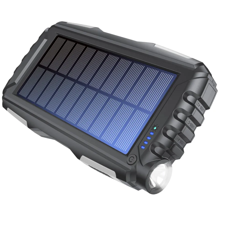 Denver PSO-20010MK2 Solar Powerbank | Lyd & Tilbehør Til Mobiltelefoner