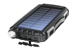 Denver PSO-20010MK2 Solar Powerbank | Lyd & Tilbehør Til Mobiltelefoner