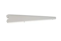Home it Dobbel hylleknekt til Rack System 27 cm - hvit | Veggskinner & Hylleknekter