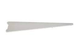 Home it Dobbel hylleknekt til Rack System 47 cm - hvit | Veggskinner & Hylleknekter