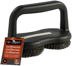 Grillexpert Dobbel stålull grillbørste - | Grilltilbehør