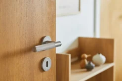 Homefixer Dørhåndtak 13,5 cm matt sateng nikkel - | Dørhåndtak & Nøkkelsylindere