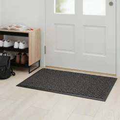 Dørmatte grå 60 x 80 cm | Dørmatter