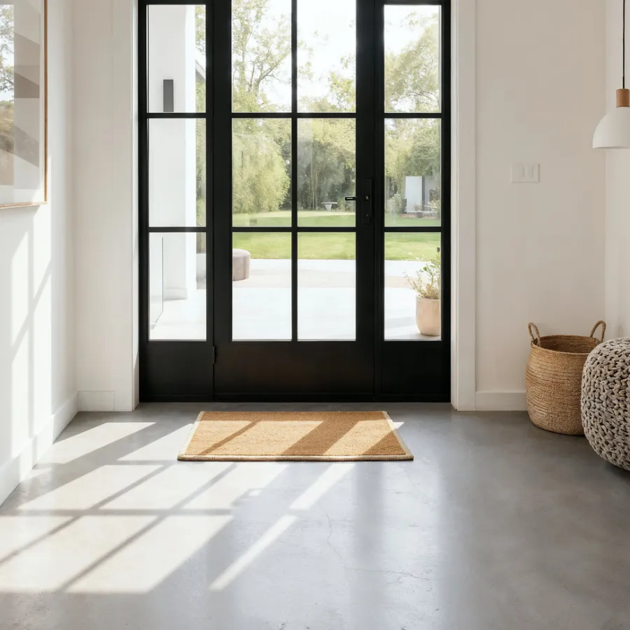 Dørmatte sisal 40 x 60 cm | Dørmatter