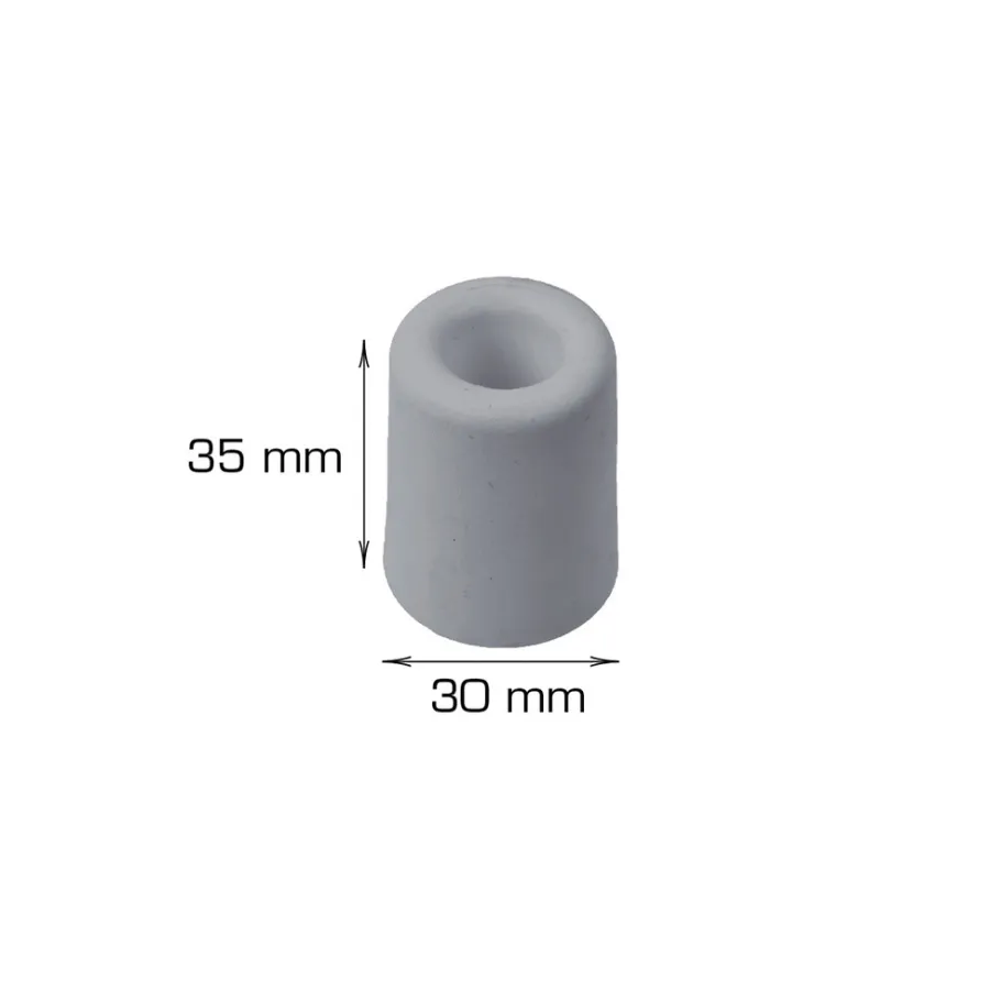 Home it Dørstopper gummi Ø30 x H35 mm | Dørstoppere