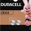 Duracell knappcellebatteri LR44 2-pk. | Knappcellebatterier
