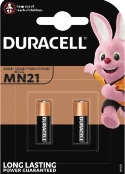 Duracell MN21 alkaline batterier 2-pk. | Batterier