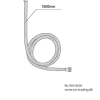 REN Dusjslange 150 cm krom - | Dusjhoder & -Slanger
