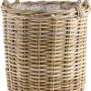 Scan-Pot Ea kurv m/plast Ø40 x H40 cm - | Krukker