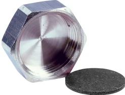 Endemuffe 3/8" krom | Rørkoblinger