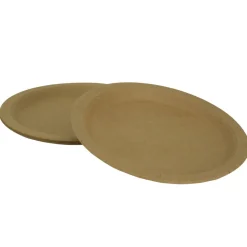 Engangstallerken i papir Ø23 cm 10 stk. | Husholdningsartikler|Borddekking