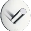 Beslagsboden Enkel krok selvklebende Ø48 mm - krom | Håndkleholdere|Knagger & Knaggrekker