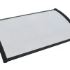 Entrétak til dør "Kalmar 1000" svart 1000 x 600 mm | Takpanel
