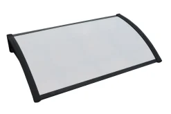 Entrétak til dør "Kalmar 1000" svart 1000 x 600 mm | Takpanel