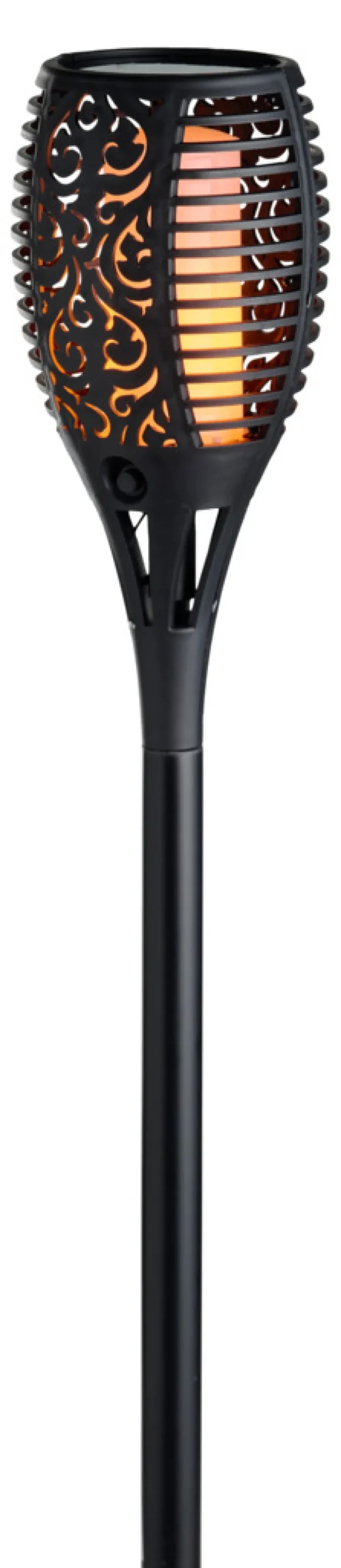 Garden Fakkel med solcelle Ø12 x H78 cm - ® | Lys & Hagedekorasjoner|Solcellelamper