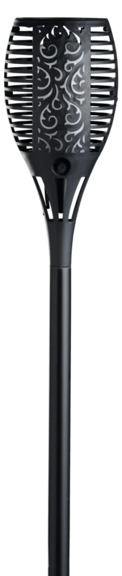 Garden Fakkel med solcelle Ø12 x H78 cm - ® | Lys & Hagedekorasjoner|Solcellelamper